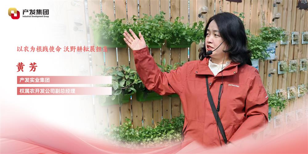 巾幗綻芳華 | 產發(fā)實業(yè)集團權屬農開發(fā)公司 黃芳：以農為根踐使命，沃野耕耘展擔當
